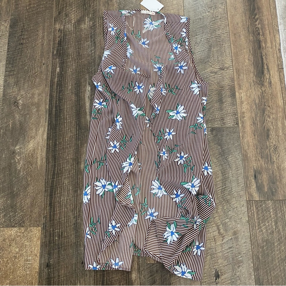 3 for $20 striped floral duster cardigan